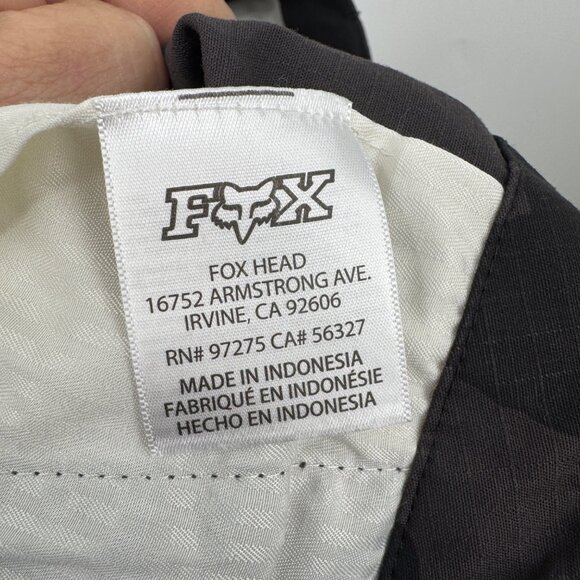 FOX Racing SLAMBOZO Cargo Shorts 2.0  Men Sz 30 Ripstop Black Camo 9” - Picture 14 of 16